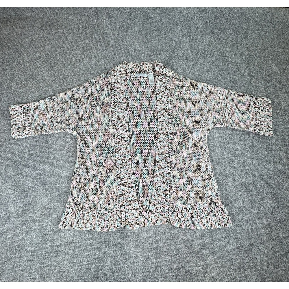 Vintage Y2K Cardigan Sweater 1X Boho Cottagecore Artsy Fairy Open Romantic Indie